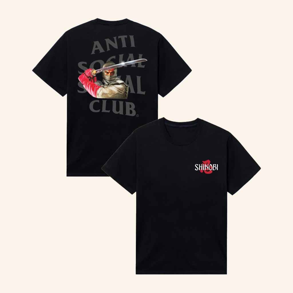 Anti Social Social Club Merch ASSC X Shinobi Blade T-Shirt Christmas Gifts For Brother Anti Social Social Club Merch ASSC X Shinobi Blade T-Shirt Christmas Gifts For Brother