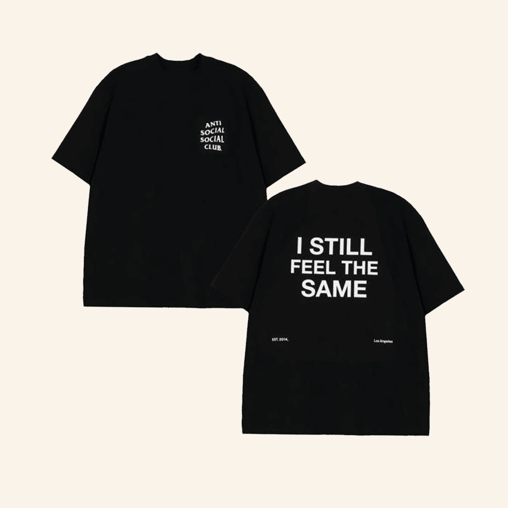 Anti Social Social Club Merch Feel The Same T-Shirt Gifts For Him Anti Social Social Club Merch Feel The Same T-Shirt Gifts For Him