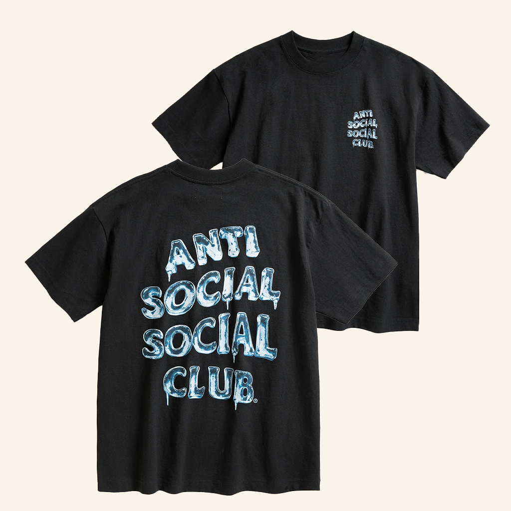 Anti Social Social Club Merch Icy Mind Games T-Shirt Gift Ideas For Friends