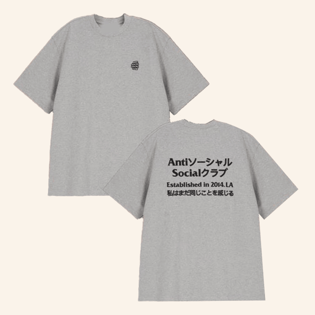 Anti Social Social Club Merch Taku T-Shirt Best Gifts For Him