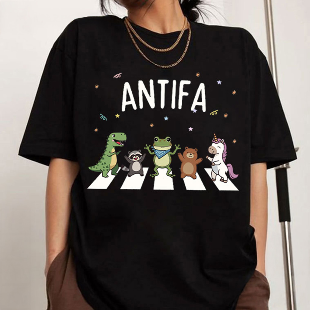 Antifa Abolish Ice Anti Fascism Protest Shirt Gift Ideas For Wife