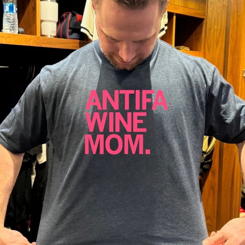 Antifa Wine Mom Shirt Birthday Ideas For Him