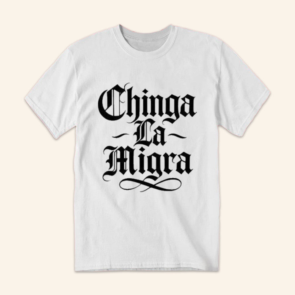 Antifascist Clothing Merch Chinga La Migra Shirt Gift Ideas For Boyfriend Antifascist Clothing Merch Chinga La Migra Shirt Gift Ideas For Boyfriend