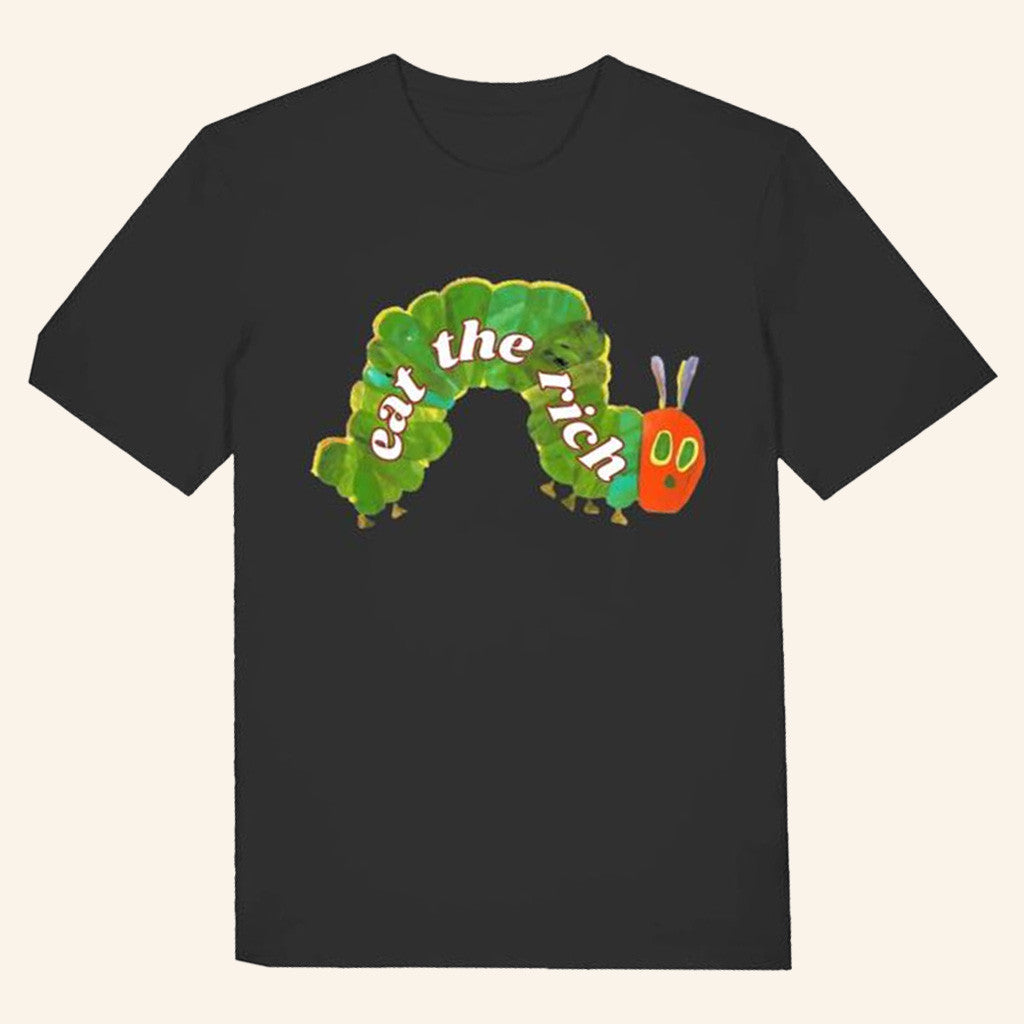 Antifascist Clothing Merch Comrade Caterpillar Shirt Presents For Boyfriend