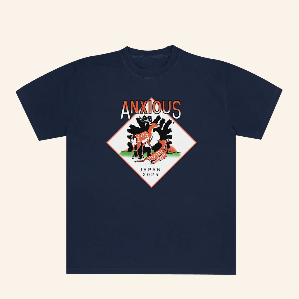 Anxious Merch Japan 2025 T-Shirt Unique Gifts For Music Lovers