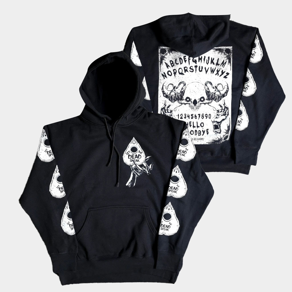 Any Means Necessary Merch Ouija Hoodie Unique Gifts For Dudes
