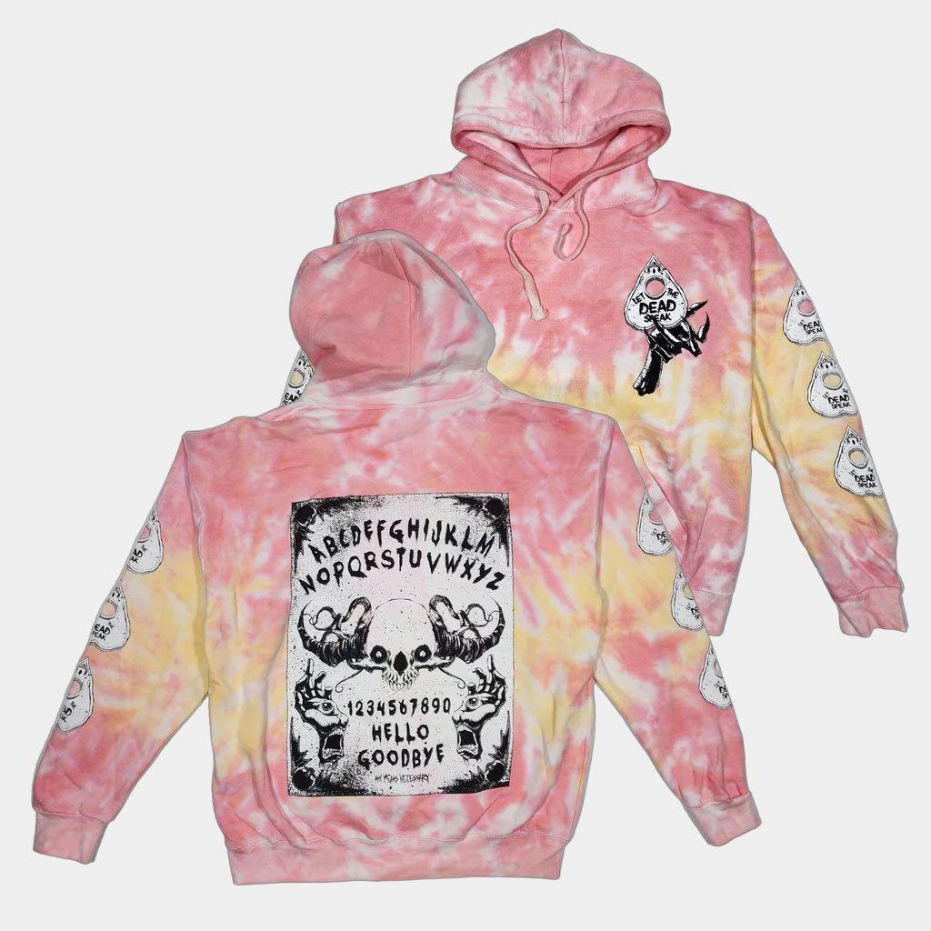Any Means Necessary Merch Ouija Tie Dye Hoodie Gifts Ideas For Friends-1