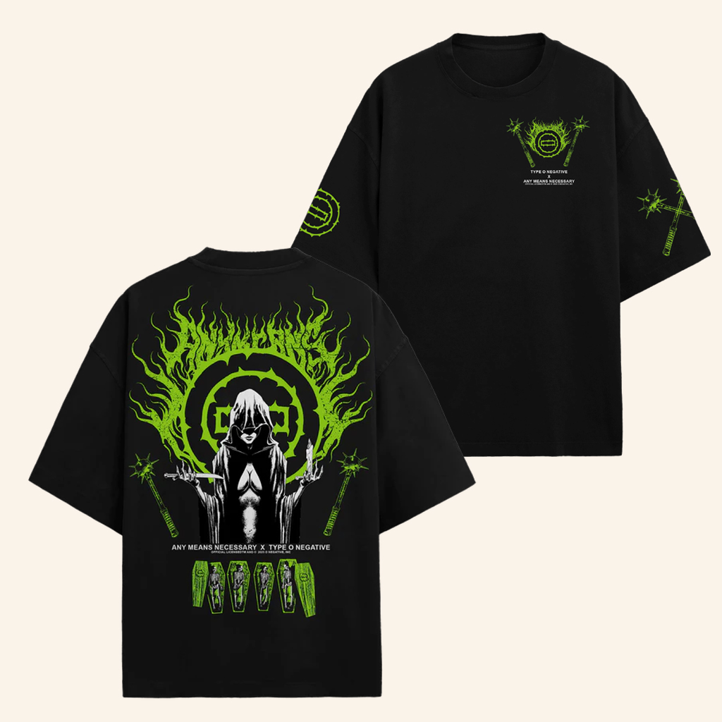 Any Means Necessary Merch Seance T-Shirt Christmas Presents For Boyfriend