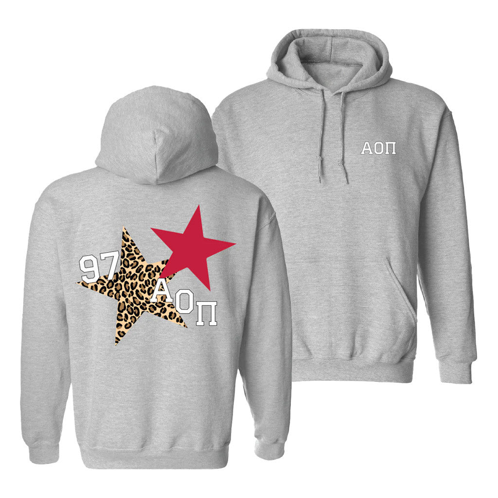 Aoii Merch Cheetah Star Hoodie Gift Ideas For Wife Aoii Merch Cheetah Star Hoodie Gift Ideas For Wife