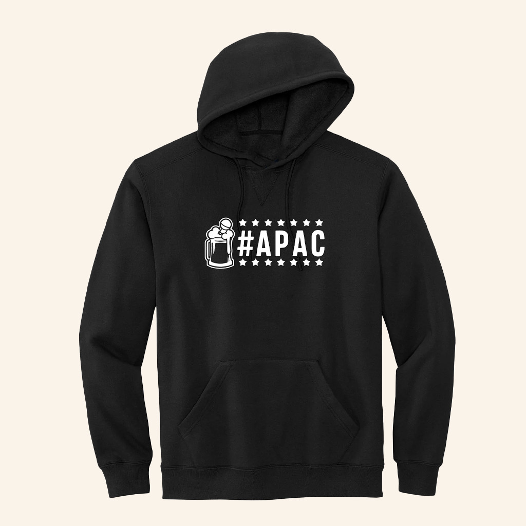 APAC Mic In Mug Black Hoodie Drinkin Bros Merch Gift Ideas For Boyfriend APAC Mic In Mug Black Hoodie Drinkin Bros Merch Gift Ideas For Boyfriend