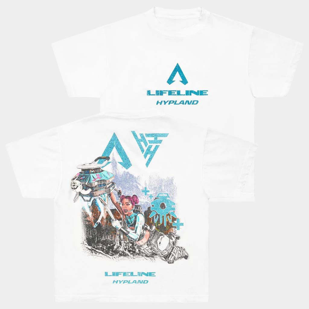 Apex Legends Merch Apex Lifeline Skate T-Shirt Birthday Present For Girlfriend