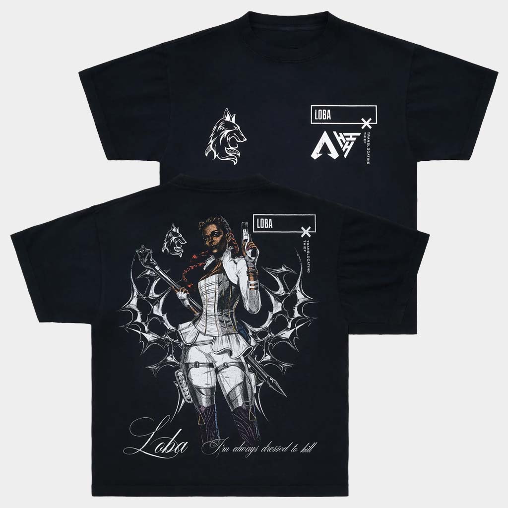 Apex Legends Merch Apex Loba Vintage T-Shirt Birthday Present For Her