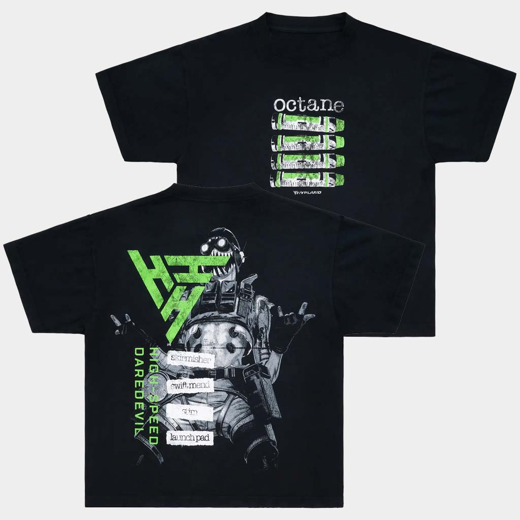 Apex Legends Merch Apex Octane Stim T-Shirt Birthday Ideas For Husband
