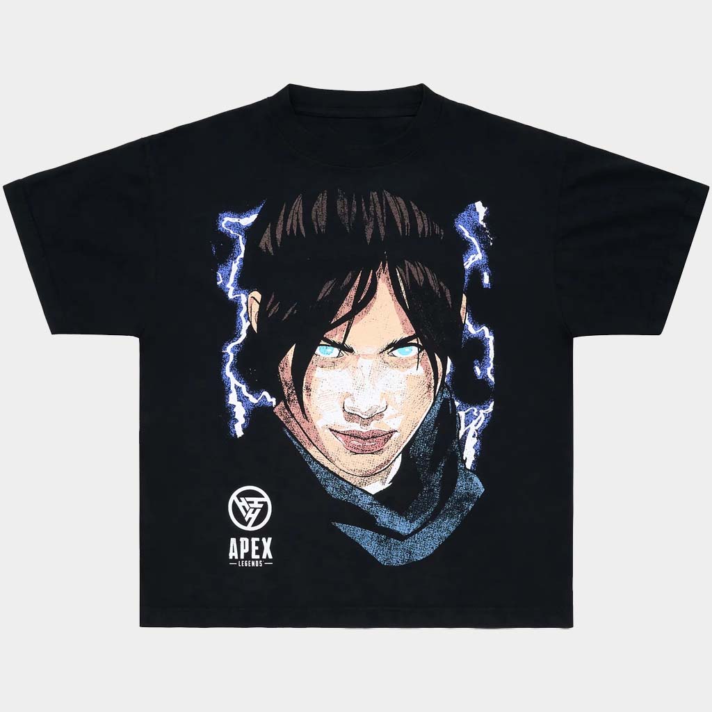 Apex Legends Merch Apex Wraith Head T-Shirt Gifts For Girlfriend