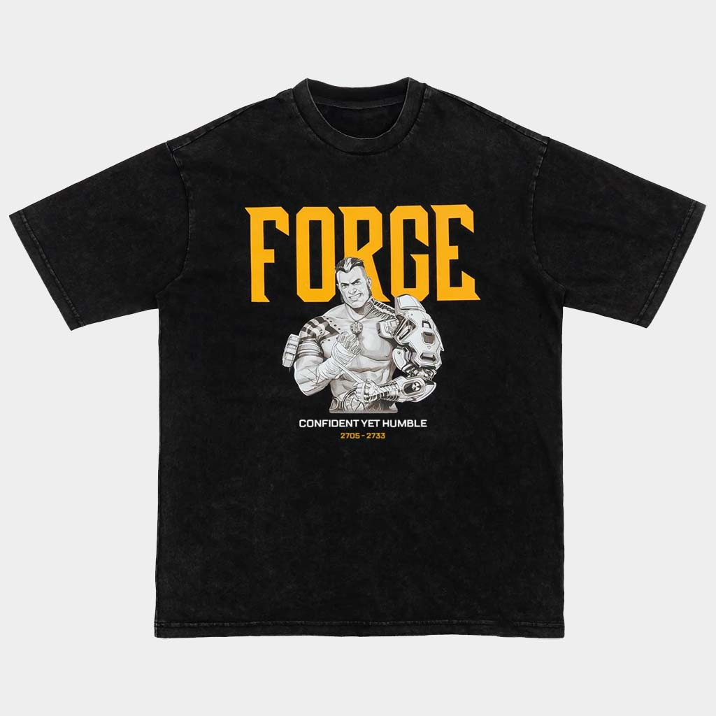 Apex Legends Merch Forge Wash T-Shirt Gift Ideas For Brother