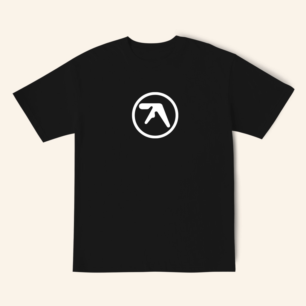 Aphex Twin Merch Aphex Logo Black T-Shirt Music Lover Gifts For Him