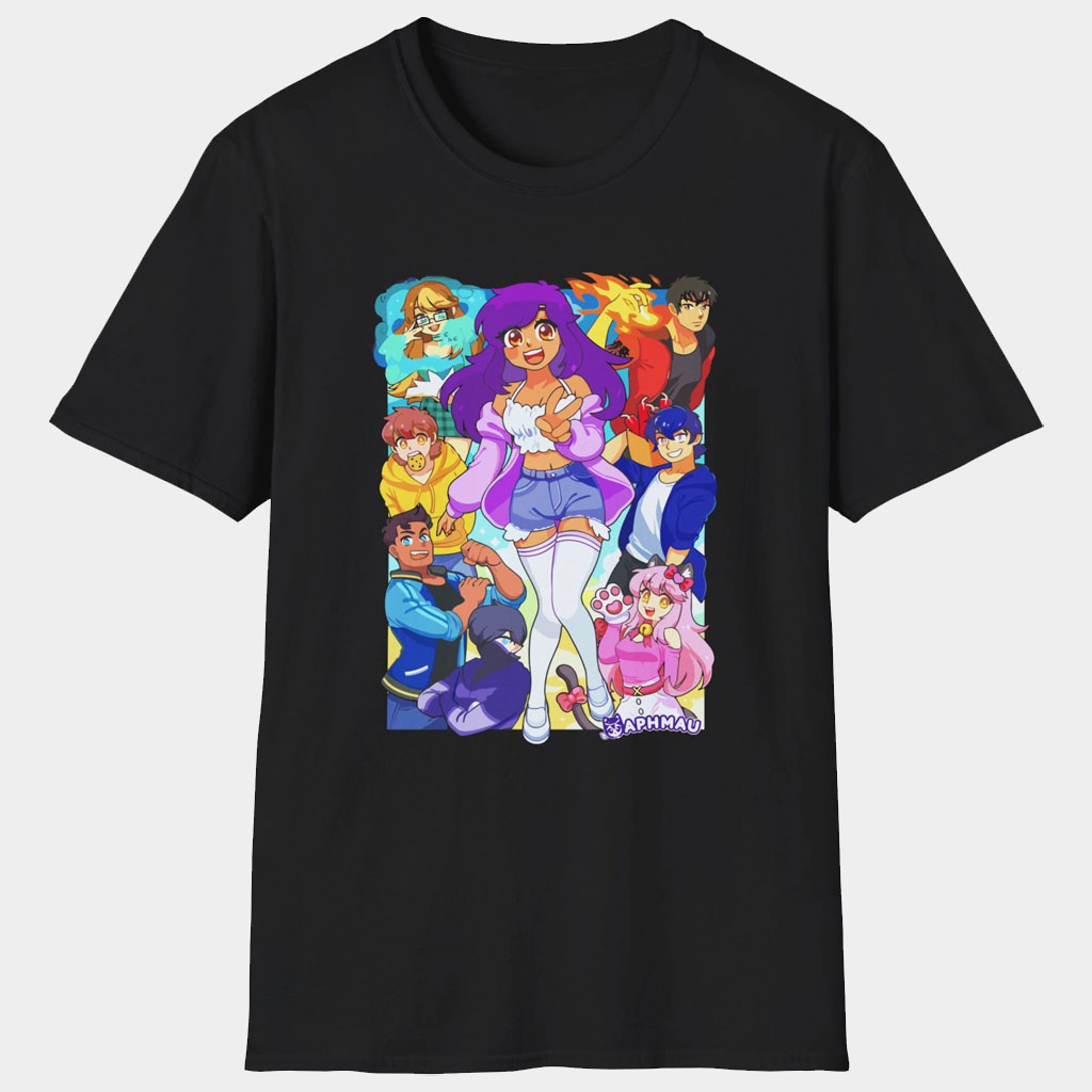 Aphmau Merch Aphmau And Friends T-Shirt Birthday Gift For Daughter