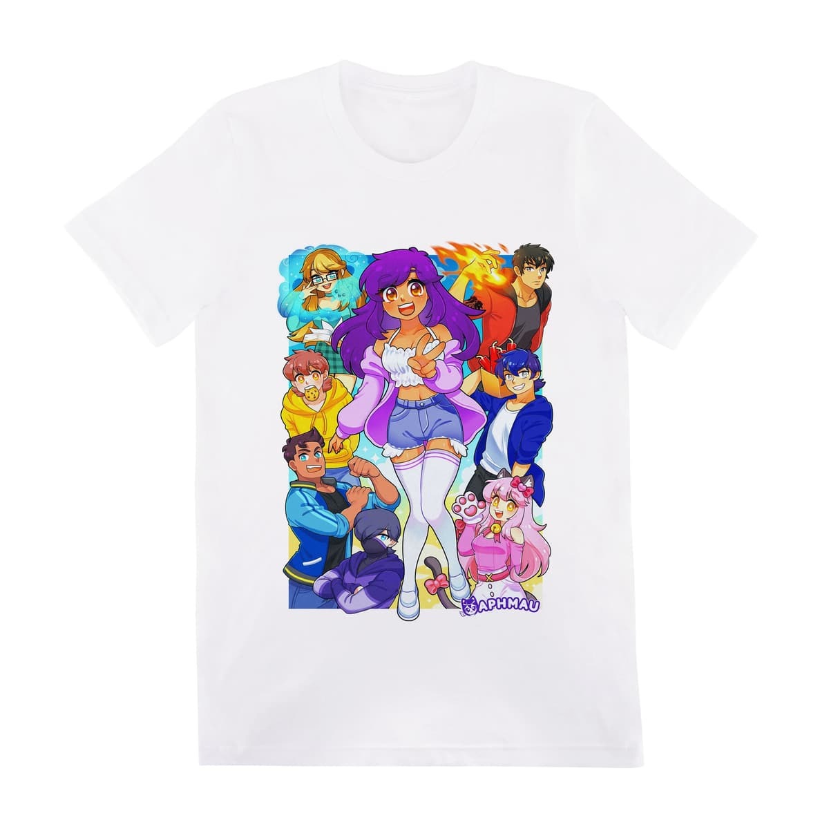 Aphmau Merch Aphmau And Friends T-Shirt Gift For Fans