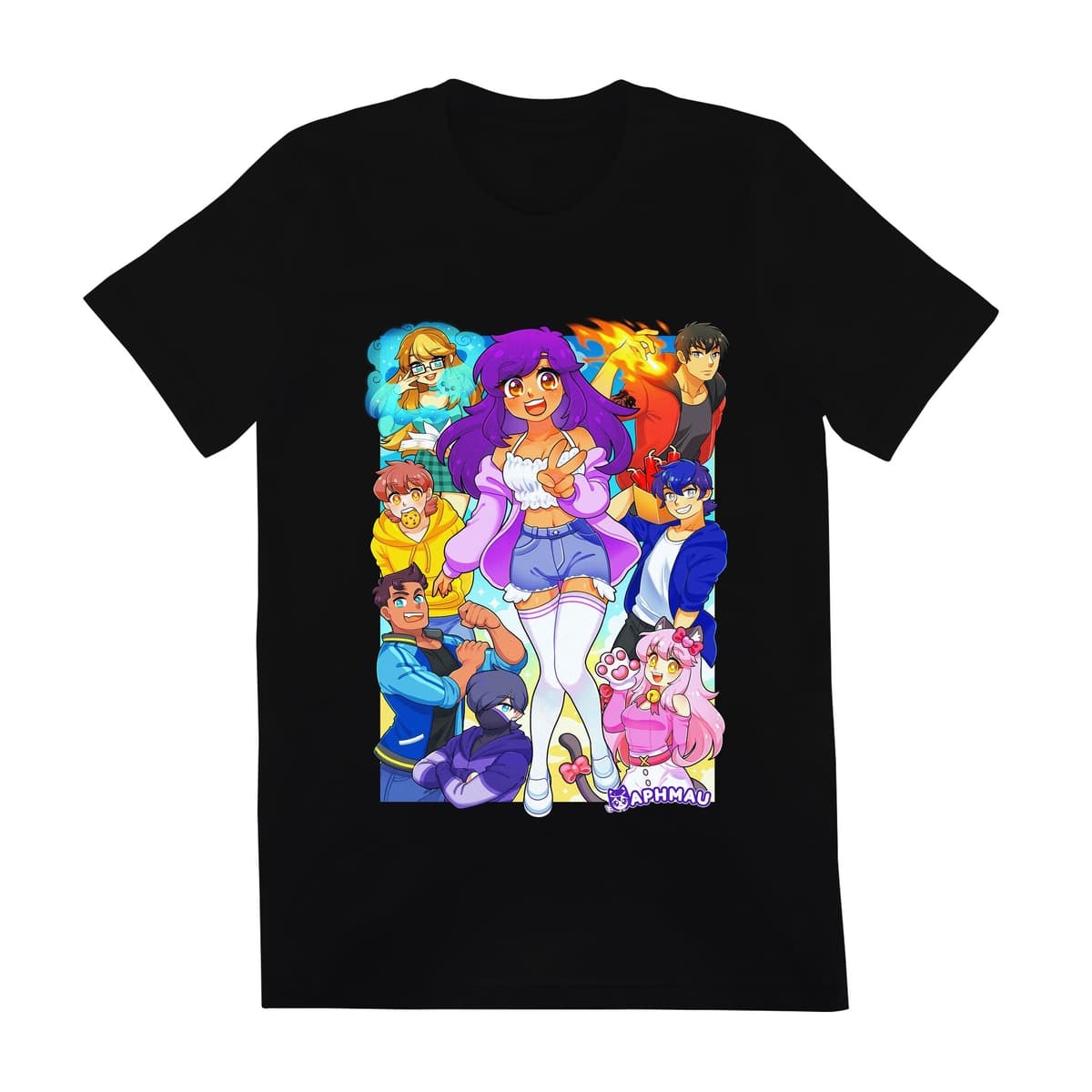 Aphmau Merch Aphmau And Friends T-Shirt Gifts For Fans