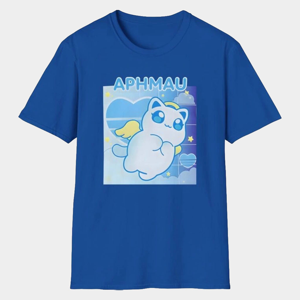 Aphmau Merch Aphmau Angel Cat T-Shirt Birthday Gift For Friends