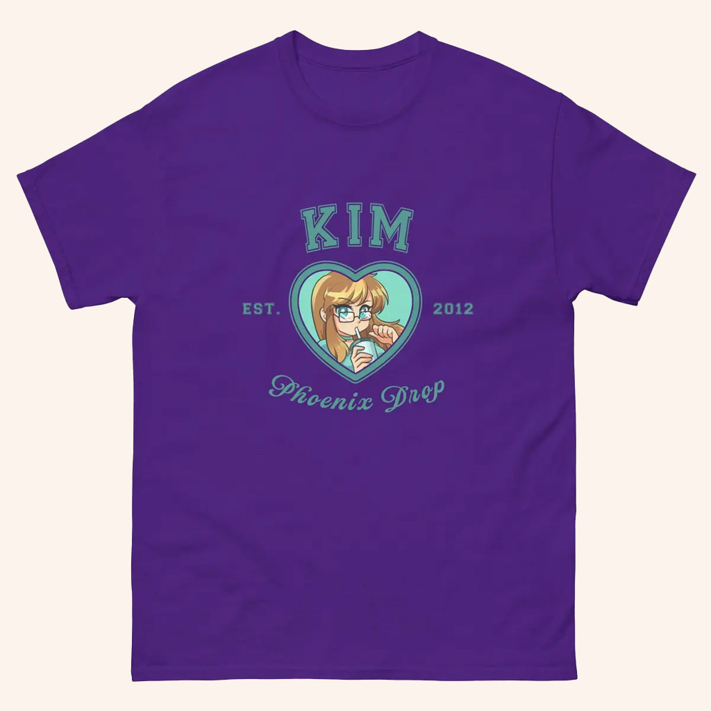 Aphmauverse Merch Kim Phoenix Drop Varsity T-Shirt Birthday Ideas For Sisters