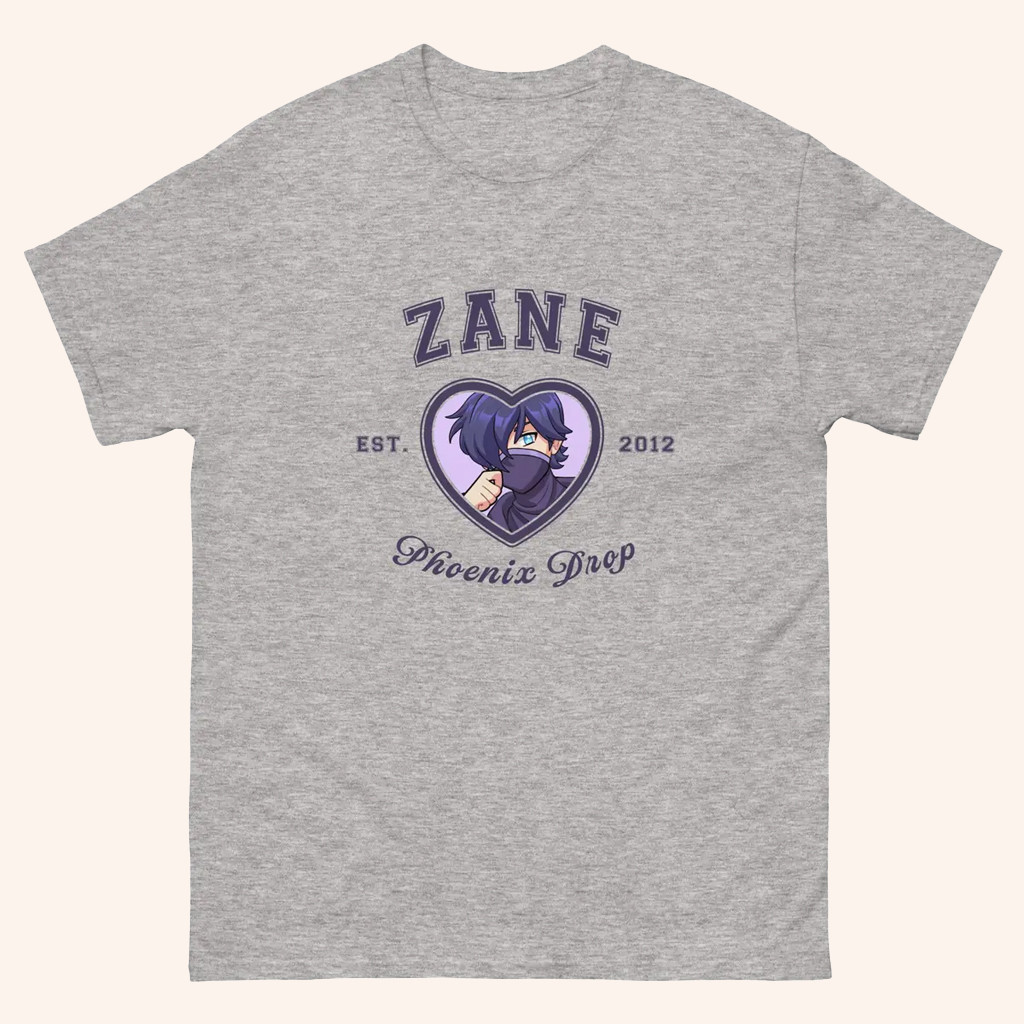 Aphmauverse Merch Zane Phoenix Drop Varsity T-Shirt Present For Him