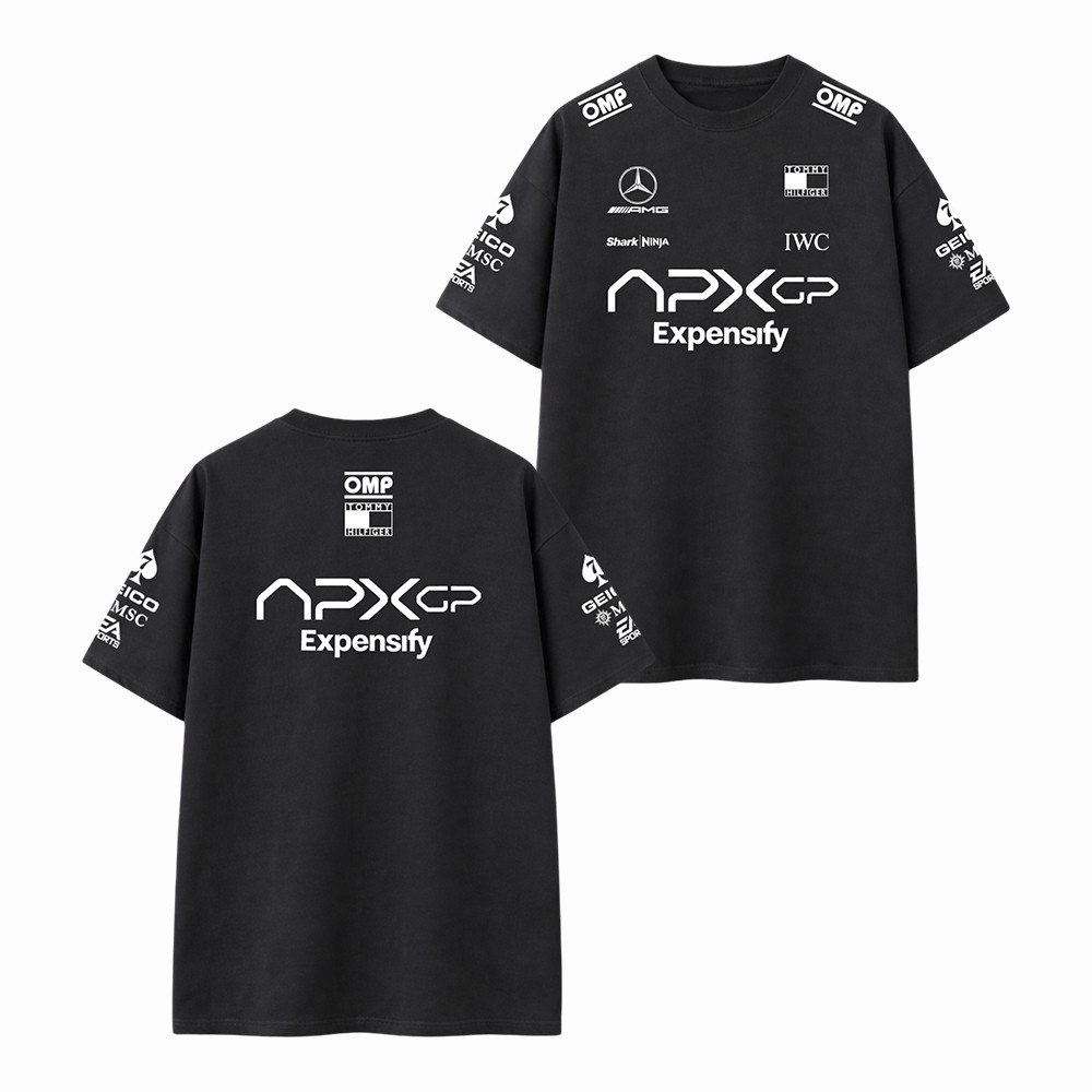 APXGP Expensify T-Shirt APXGP Formula Racing Shirt Formula 1 Gifts For Him