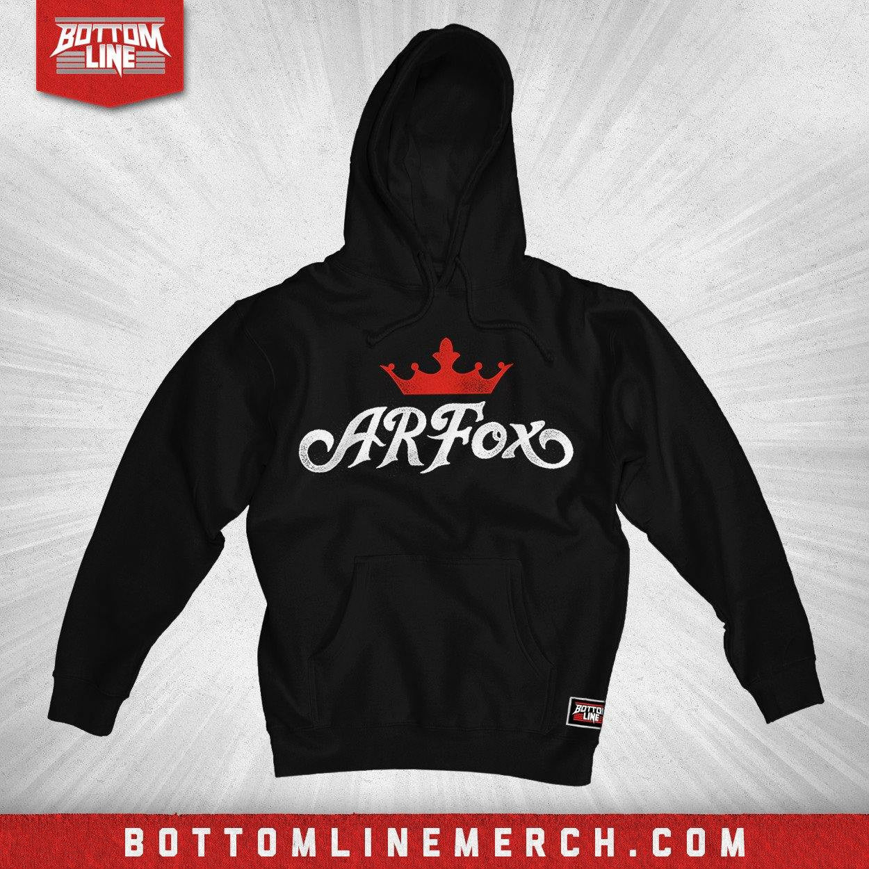 AR Fox Merch Script Crown Hoodie AR Fox Hoodie AR Fox Merch Script Crown Hoodie AR Fox Hoodie