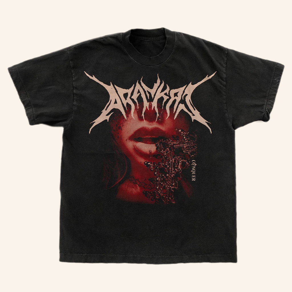 Arankai Merch Conquer Metal T-Shirt Cool Gifts For Music Lovers