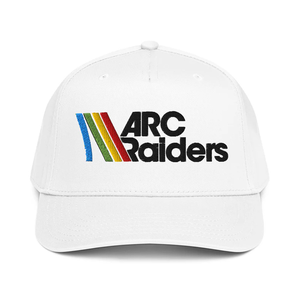 ARC Raiders Merch ARC Raiders Logo White Hat Embroidered Christmas Presents For Him