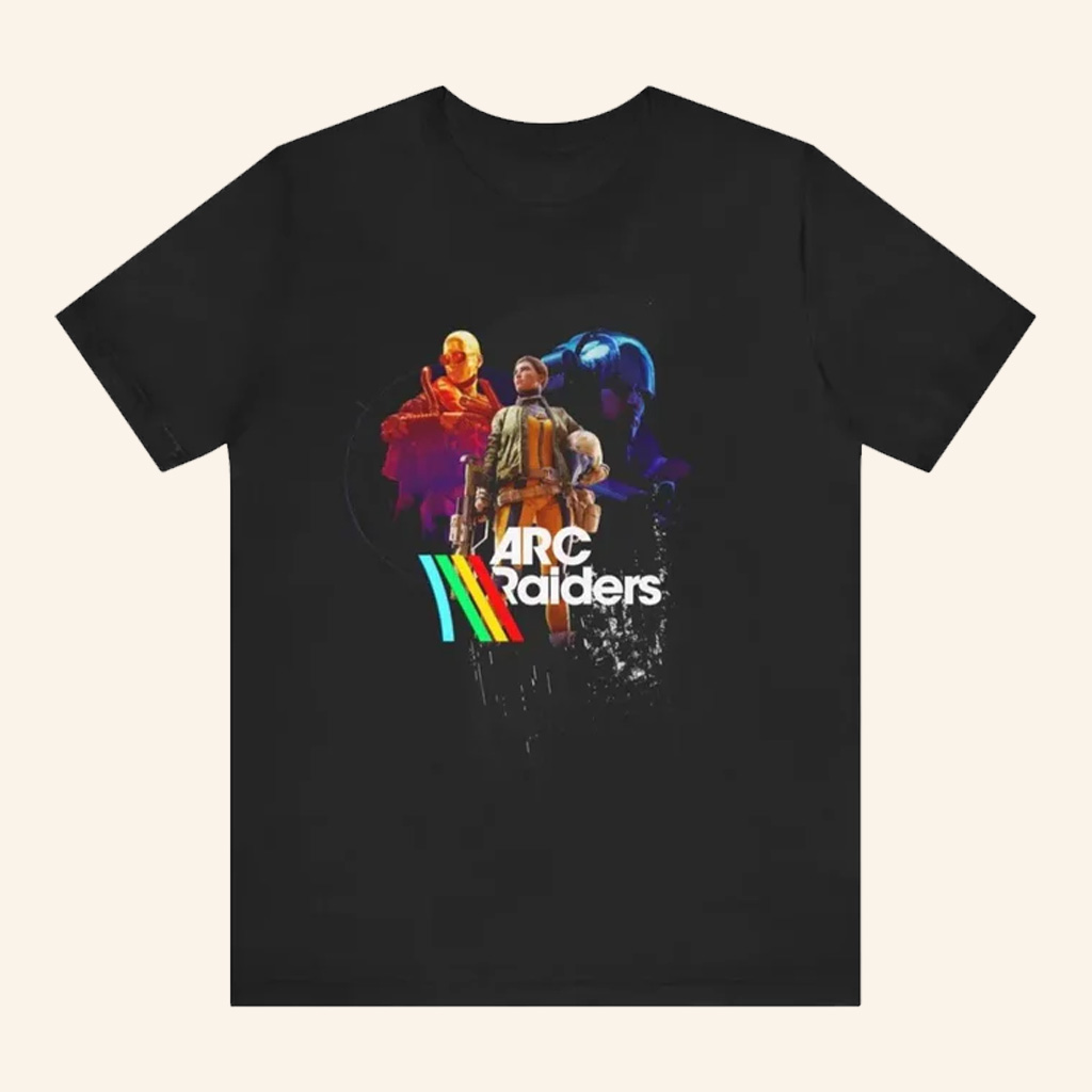 ARC Raiders Merch ARC Raiders Main Theme T-Shirt Christmas Gift Ideas For Boyfriend