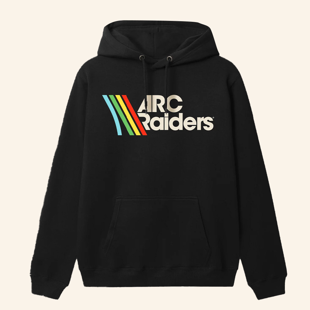 ARC Raiders Merch Black ARC Raiders Hoodie Unique Gifts For Husband ARC Raiders Merch Black ARC Raiders Hoodie Unique Gifts For Husband