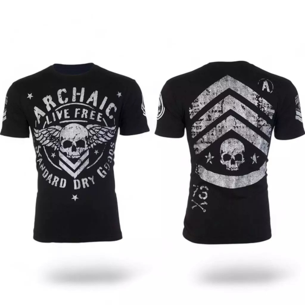 Archaic By Affliction Strong Crest T-Shirt Best Gift For Father