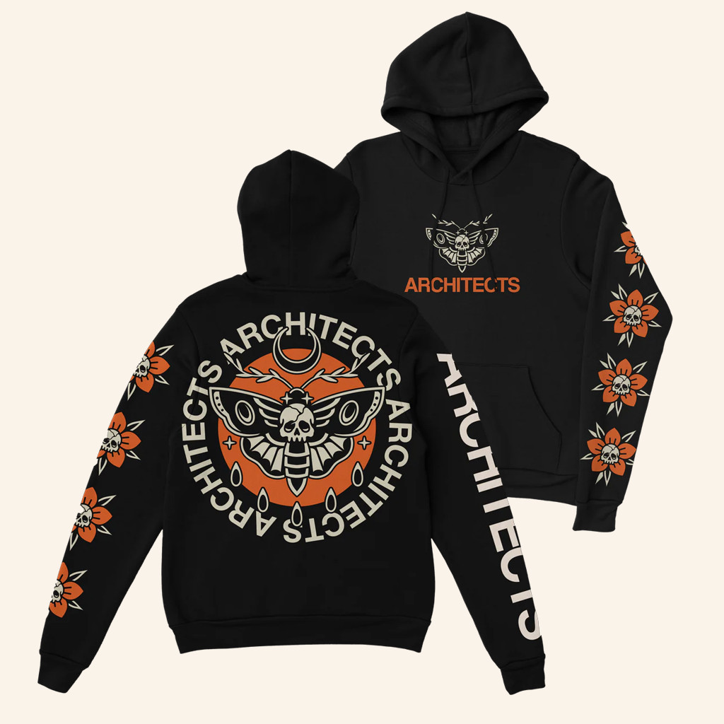 Architects Merch Deaths Head Black Hoodie Christmas Gifts For Sister Architects Merch Deaths Head Black Hoodie Christmas Gifts For Sister