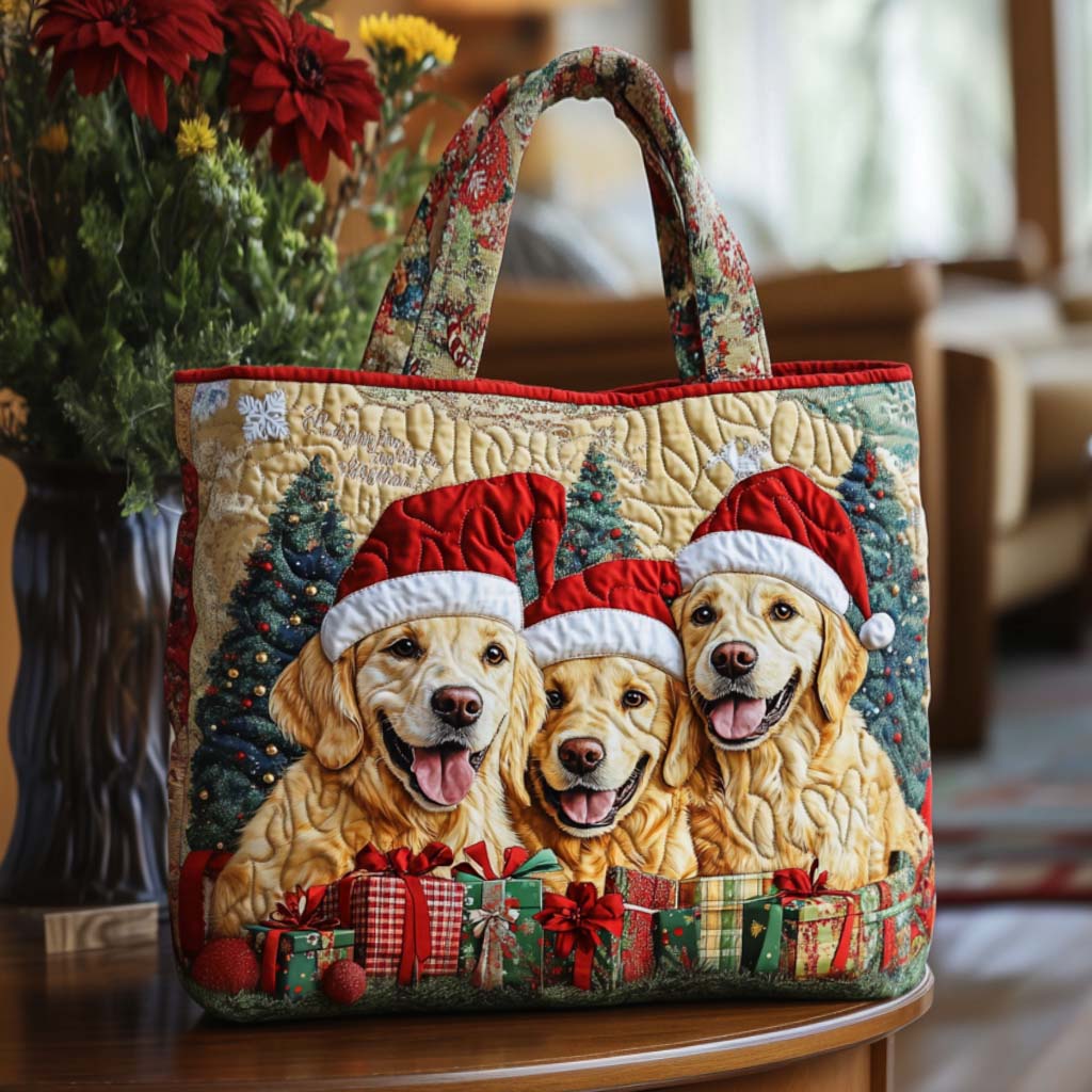 Arctic Buddy Quilted Tote Bag Birthday Presents For Dog Lovers