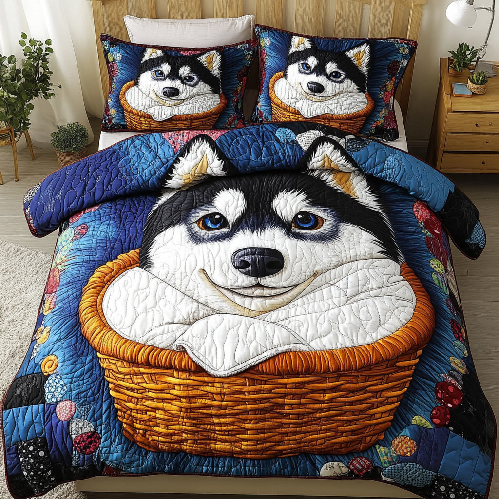 Arctic Dreams Quilted Bedding Set Ultra-Soft Bedding Set for a Hotel-Like Experience