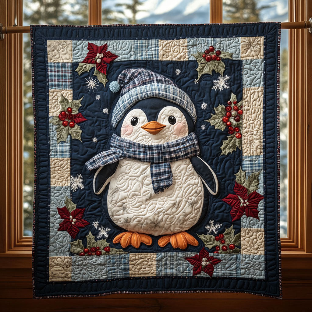 Arctic Kiss Quilted Blanket Christmas Blanket Christmas Gifts For Grandparents