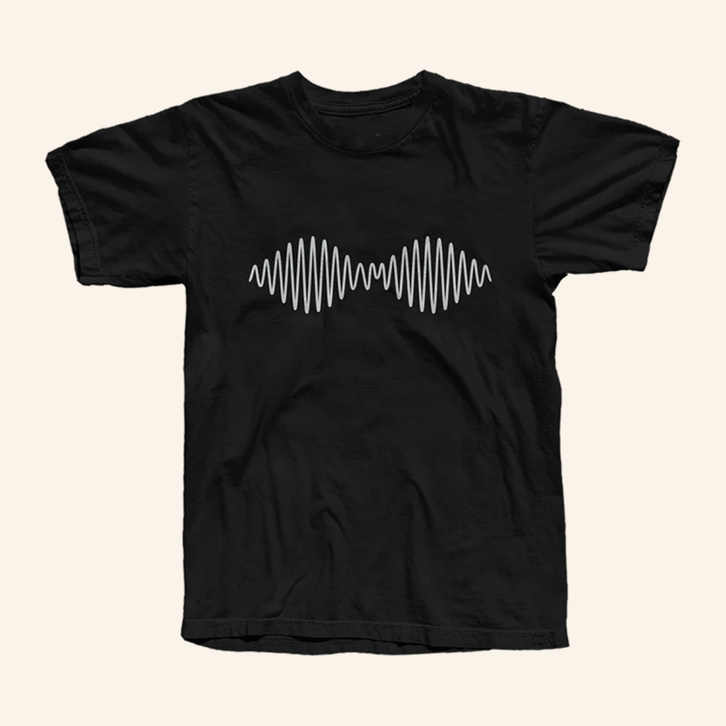 Arctic Monkeys Merch Oscilloscope Logo T-Shirt Christmas Gifts For Boyfriend