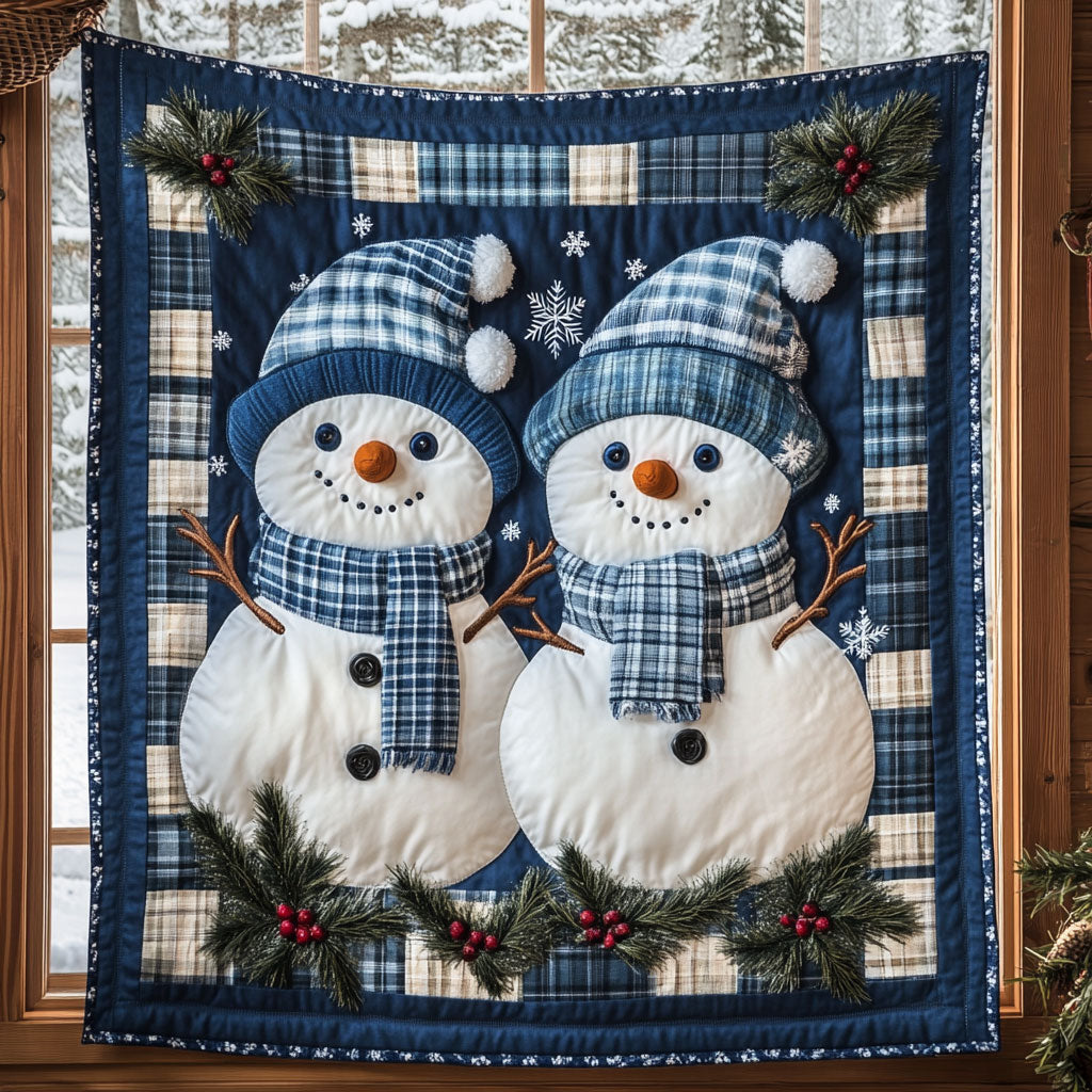 Arctic Smile Quilted Blanket Christmas Throw Blanket Christmas Presents For Mom