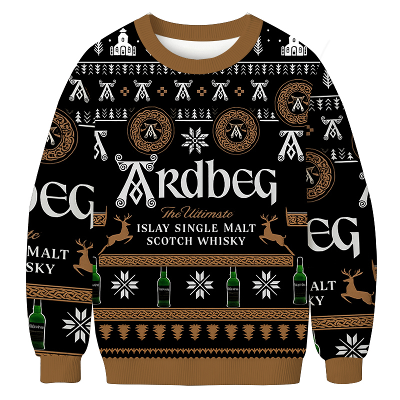 Ardbeg Christmas Ugly Sweatshirt Funny Christmas Holiday Sweater Gift Ideas