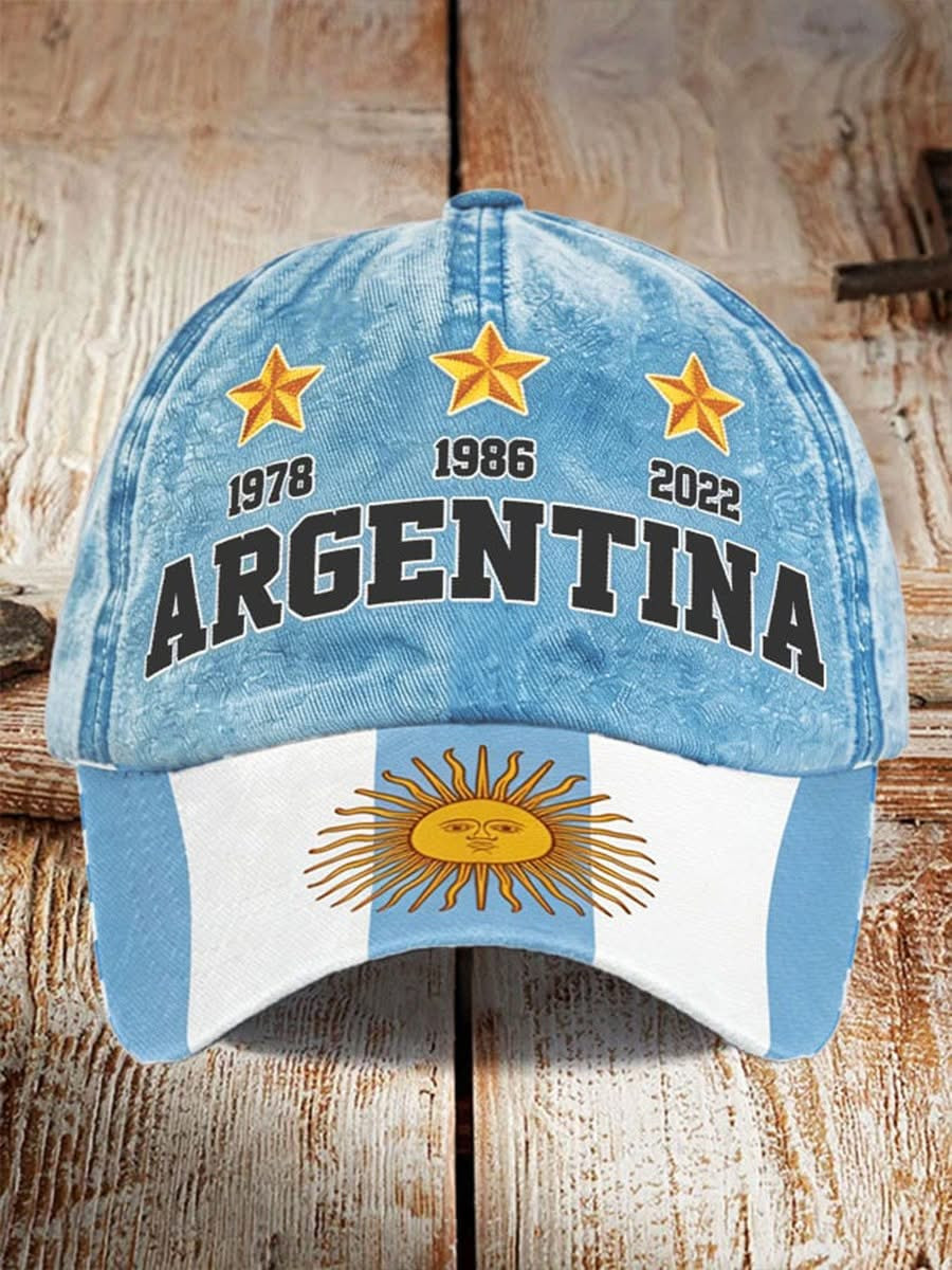 Argentina Baseball Cap FIFA World Cup 2026 Merch Sports Fan Gift Ideas