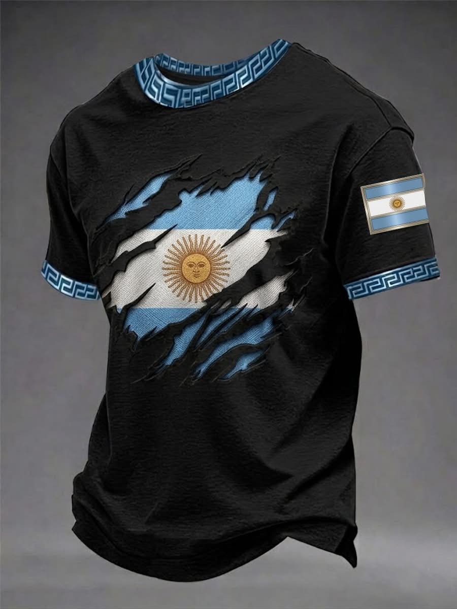 Argentina Flag T-Shirt FIFA World Cup 2026 Clothing Sports Fan Gift Ideas