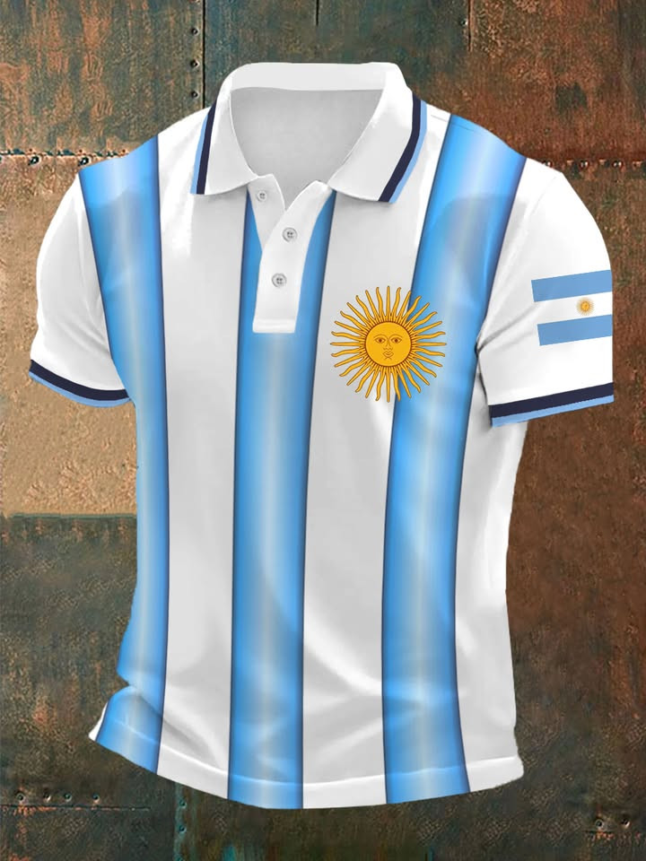 Argentina Polo Shirt FIFA World Cup 2026 Clothing Best Gift For Argentina Fans