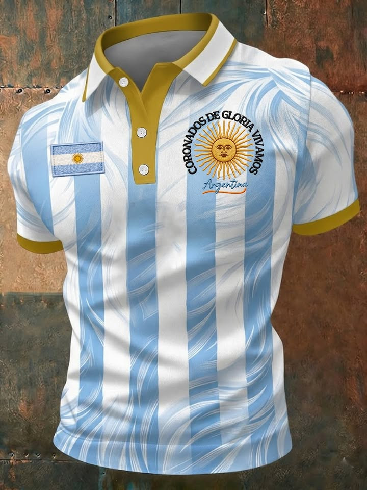 Argentina Polo Shirt FIFA World Cup 2026 Clothing Unique Gift For World Cup Fans