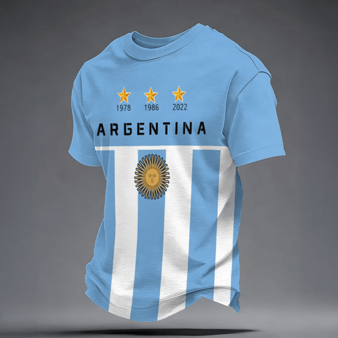 Argentine 2026 FIFA World Cup T-Shirt Game Day Shirt Soccer Lover Present For Dad