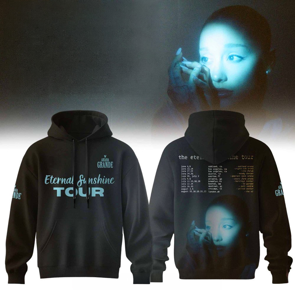 Ariana Grande 2026 The Eternal Sunshine Tour Hoodie Ariana Grande Merch Gifts For Fans