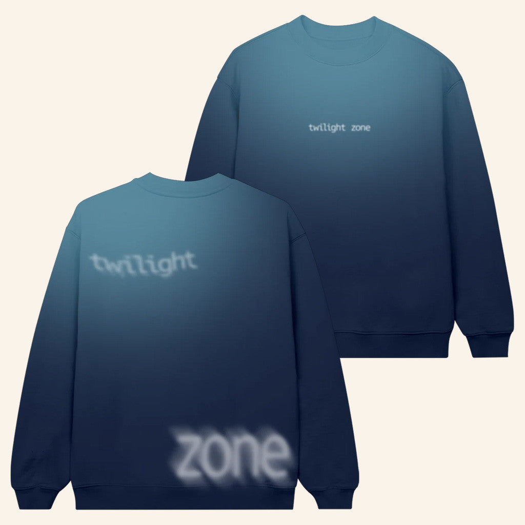 Ariana Grande Merch 2025 Twilight Zone Blue Crewneck Sweatshirt Gifts For Girlfriend Ariana Grande Merch 2025 Twilight Zone Blue Crewneck Sweatshirt Gifts For Girlfriend