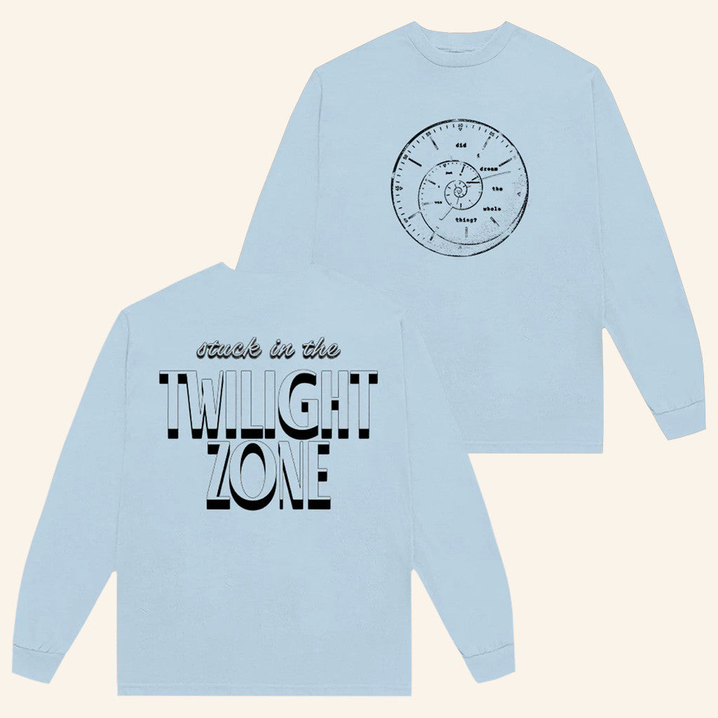Ariana Grande Merch 2025 Twilight Zone Clock Long Sleeve T-Shirt Gifts For Her Ariana Grande Merch 2025 Twilight Zone Clock Long Sleeve T-Shirt Gifts For Her