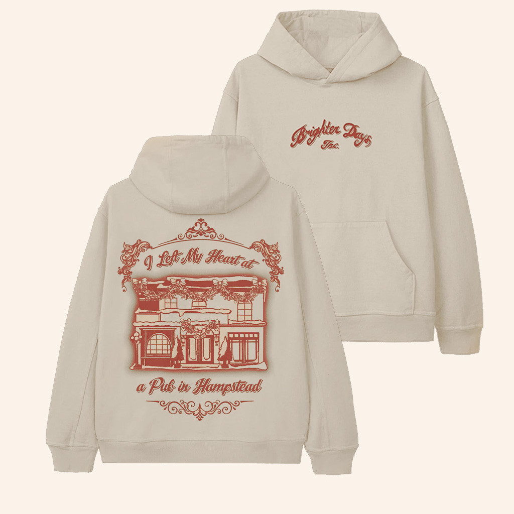 Ariana Grande Merch Brighter Days Inc Holiday Hoodie Gifts For Music Lover