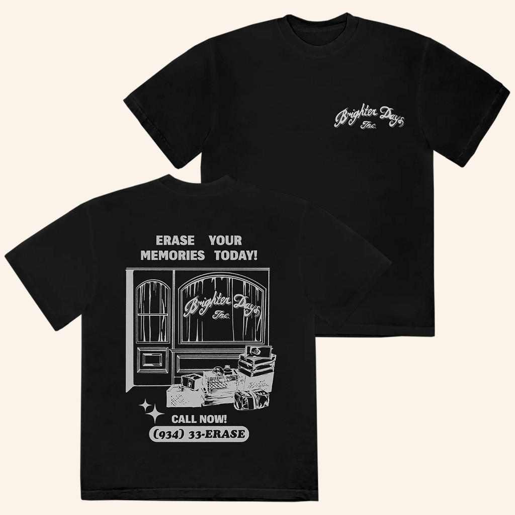 Ariana Grande Merch Brighter Days Storefront T-Shirt Music Related Gifts For Guys